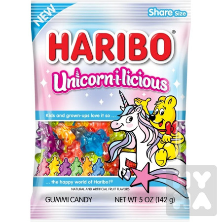 detail Haribo 80g unicorn i licious