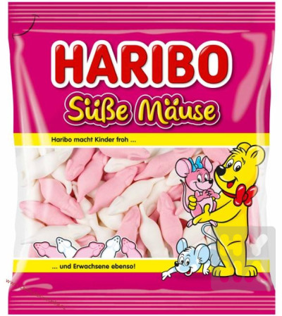 detail Haribo 175g sube mause
