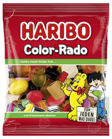 detail Haribo 160g color rado
