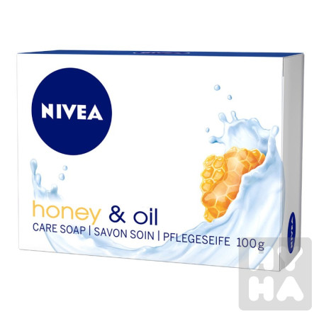 detail Nivea mýdlo 100g Honey a oil