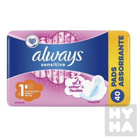 detail Always sensitive normal 40ks size 1