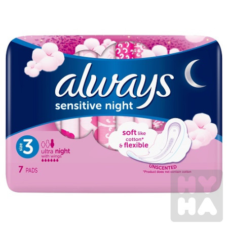 detail Always ultra sensitive night size 3/7ks