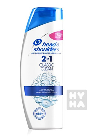 detail head shouder 360ml 2in1 classic clean