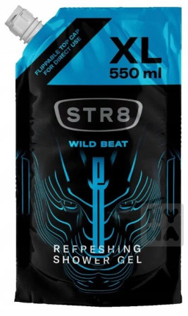 detail STR8 SH GEL wild beat doypack 550ml