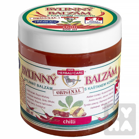 detail Bylinný balzám 500ml chilli