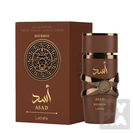 detail Lattafa parfém 100ml Asad Bourbon