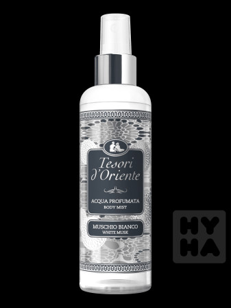 detail TESORI body mist 200ml Muschi Bianco