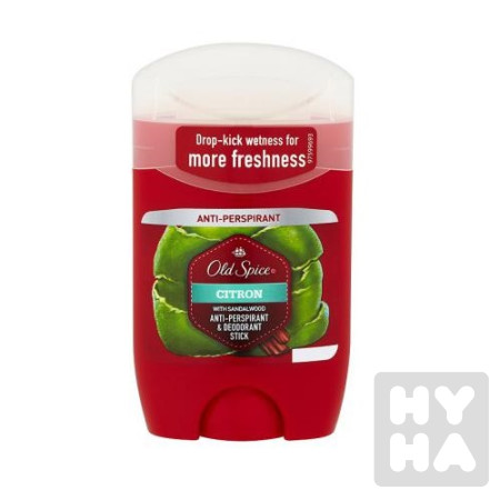detail Old Spice stick 50ml Citrón