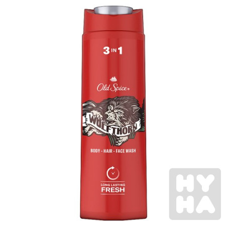 detail Old spice spr.gel 400ml Wolfthorn