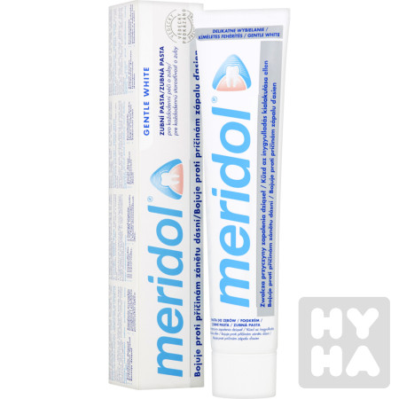 detail Meridol 75ml ochrana dásní jemně bělení