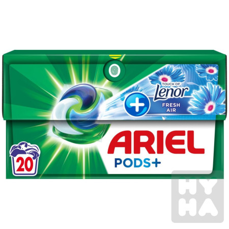 detail Ariel kaps 20ks Plus Lenor fresh air