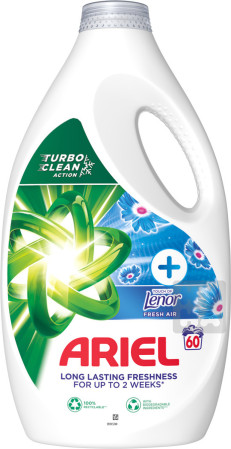 detail Ariel gel 60PD Plus Fresh Air