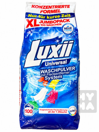 detail Prací prášek na praní Luxii Universal 6,5 kg