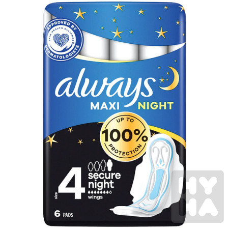 detail Always 6pads size 4 secure night wing