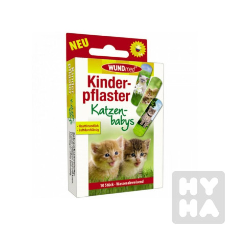 detail Wundmed náplast 10ks dětské kočka
