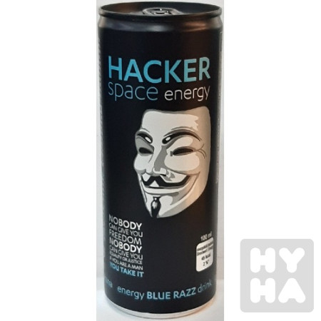 detail Hacker 250ml Blue Razz