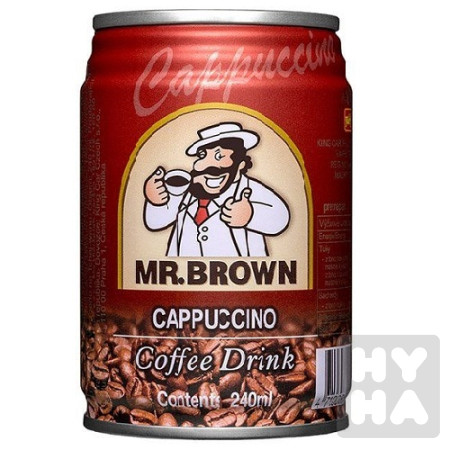 detail Mr. Brown 240ml Cappuccino