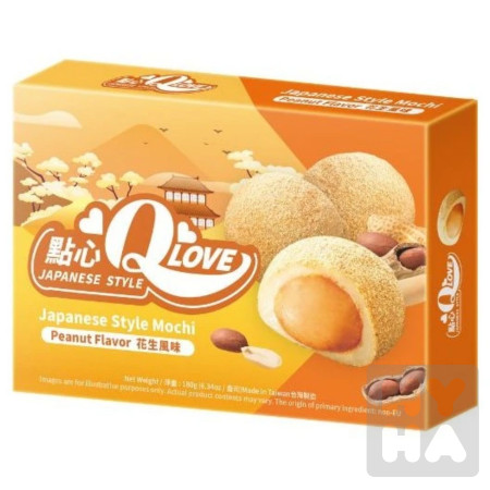 detail Qlove mochi 180g Peanut