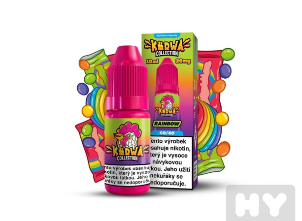 detail E-liquid kurwa rainbow mix