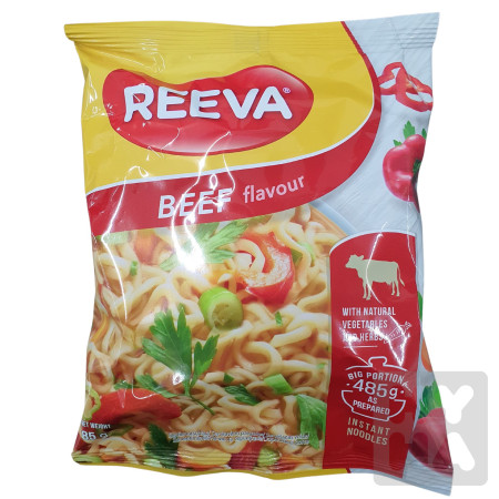 detail Reeva 85g instantní nudle Hovězí