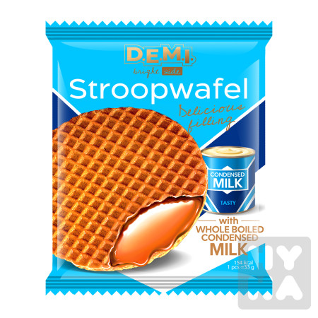 detail Stroopwafel 33g s náplní Karamel milk
