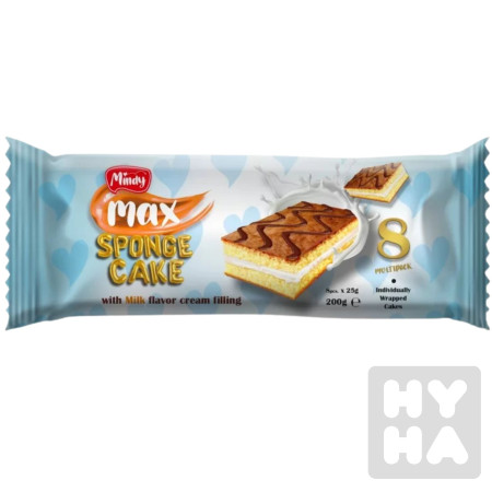 detail Mindy sponge cake 180g Milk