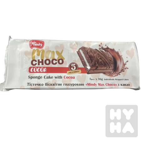 detail Mindy choco sponge cake 180g cocoa