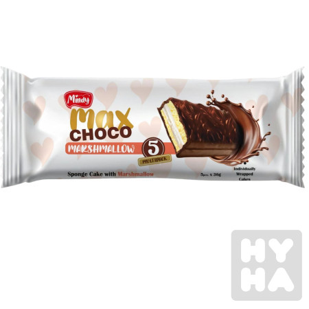 detail Mindy choco sponge cake 180g Marshmallow