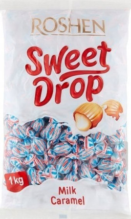 detail Roshen Sweet drop 1kg milk caramel