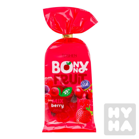detail Roshen Bonny Fruit 200g Mix berry