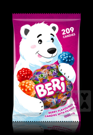 detail Roshen 1kg BERI směs furé s nápl ovocnou