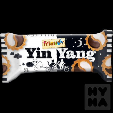 detail Friendy butter biscuits 200g Yin Yang