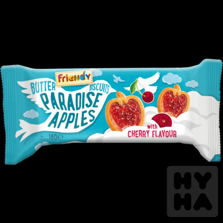 detail Friendy butter biscuits 180g paradise apples s cherry