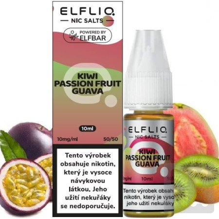 detail Elflio nic salts 10ml Kiwi passion fruit guava