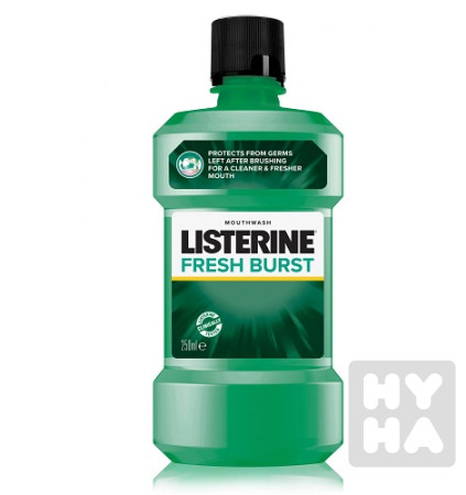detail Listerine 250ml Fresh Burst
