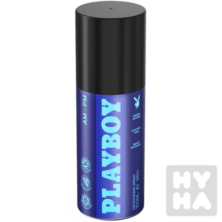 detail Playboy deodorant 150ml AM-PM