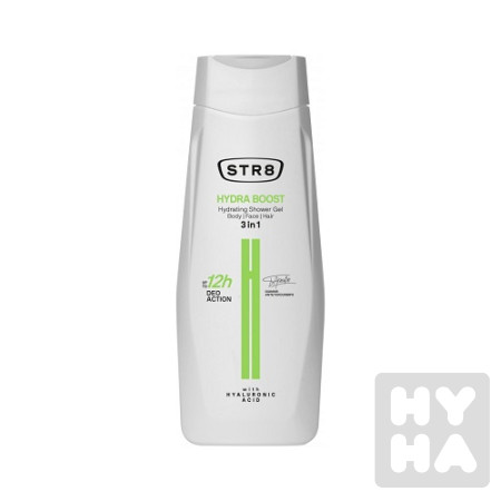 detail STR8 shower 400ml hydra boost