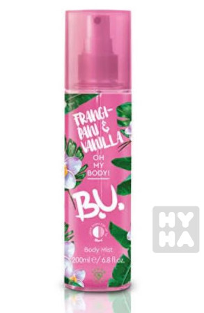 detail B.U body mist 200ml Frangipani