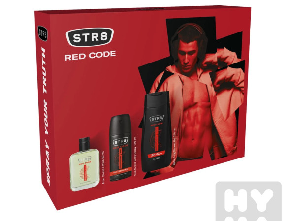 detail STR8 Red codeASL 50ml+Deo 150ml+Sprch 250ml