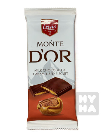 detail Leona Monte d'or kakaová 90g caramel biscuit