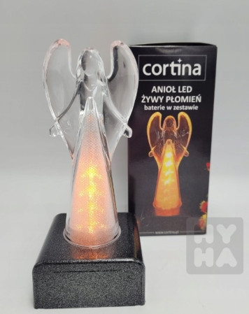 detail Cortina Anděl Led na baterie 46509