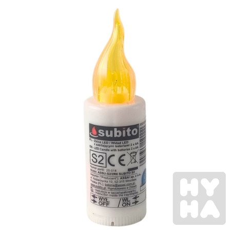 detail Subito svíčky na baterie S2 mix 12ks