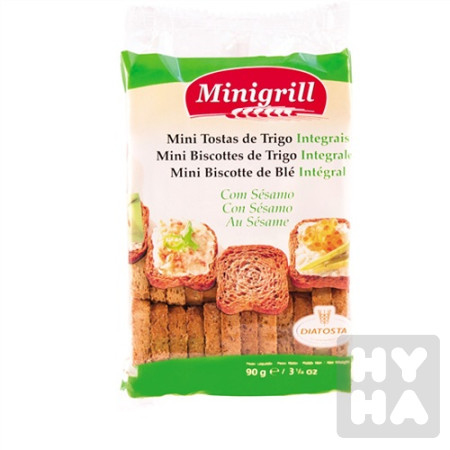 detail Minigrill 90g celozrnné pšeničné suchary
