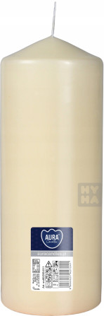 detail Bispol válcová svíčka 800g sw80/200-011 ecru