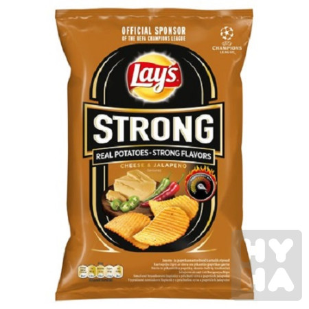 detail Lays Strong 55g Cheese,jalapeno