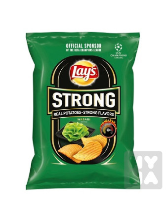 detail Lays Strong 65g Wasabi
