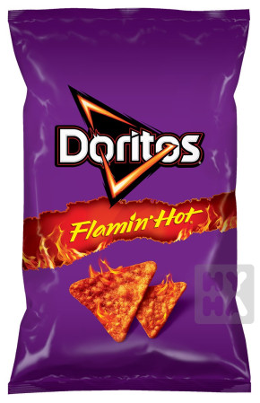 detail Doritos 75g Flamin hot