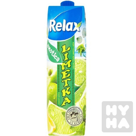 detail Relax 1l Limetka, jablko, citrón