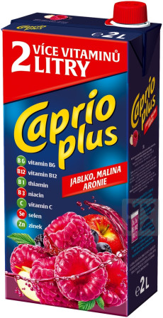 detail Caprio plus 2L jablko, malina