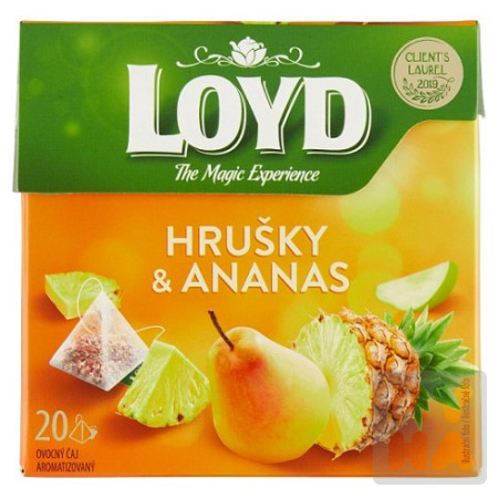 detail Loyd 40g Hruska, ananas
